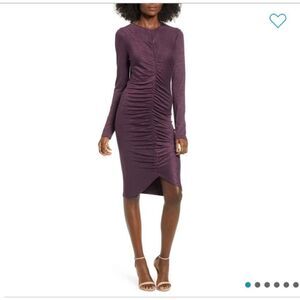 NWT Leith Ruched Front Dress
